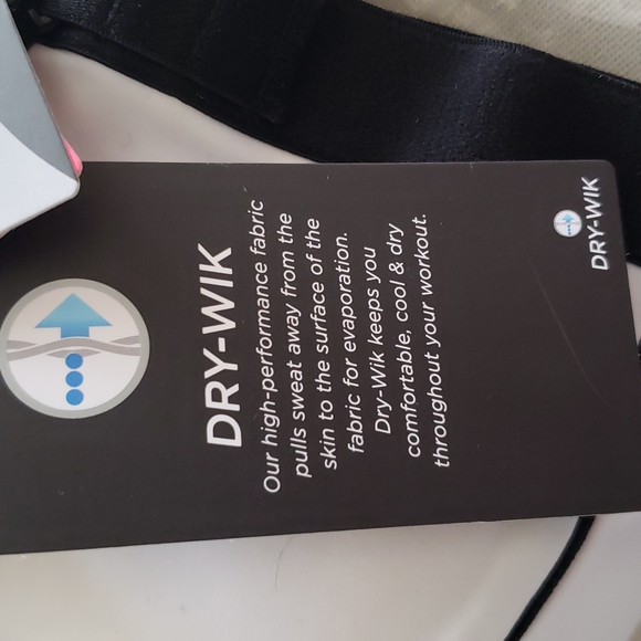 MARIKA TEK High Impact Microfiber Racerback Sport Bra CoolMax Cotton Dry-Wik NEW - Picture 13 of 16